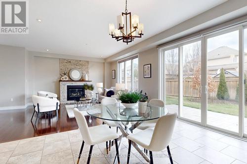 36 Mcwilliams Crt, Cambridge, ON - Indoor Photo Showing Dining Room With Fireplace
