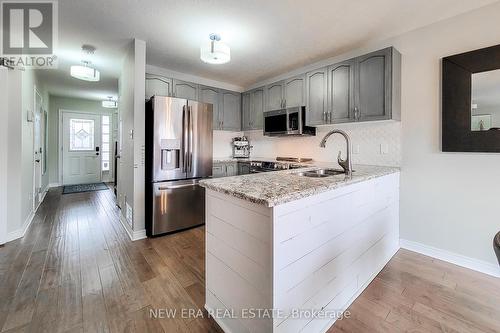7 Fulmar Way, Hamilton, ON - Indoor Photo Showing Kitchen With Double Sink With Upgraded Kitchen