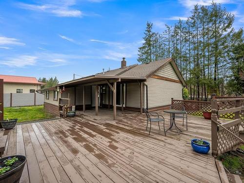 5733 Island Hwy North, Courtenay, BC - Outdoor With Deck Patio Veranda With Exterior