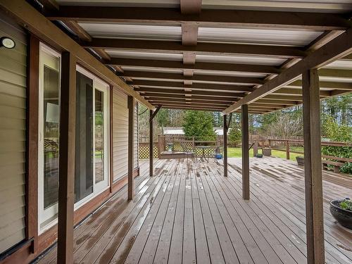 5733 Island Hwy North, Courtenay, BC - Outdoor With Deck Patio Veranda With Exterior