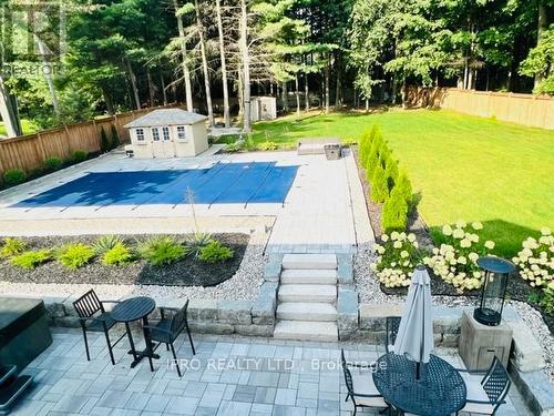 6 Edgecombe Terrace, Springwater, ON - Outdoor With In Ground Pool With Deck Patio Veranda