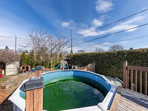 Pool - 210 Rue Frenière, Saint-Jean-Sur-Richelieu, QC - Outdoor With Above Ground Pool With Backyard