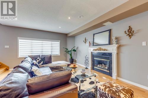 2038 Blue Jay Blvd, Oakville, ON - Indoor Photo Showing Living Room With Fireplace