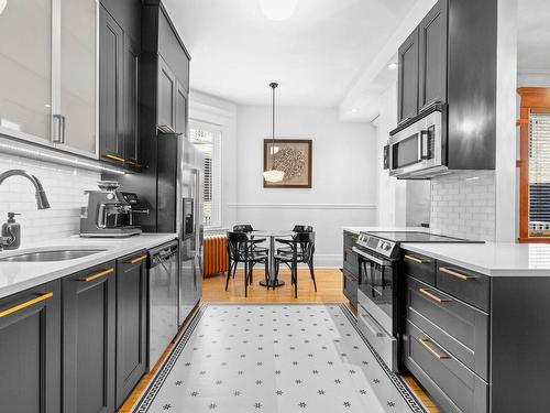 Kitchen - 5034 Rue Garnier, Montréal (Le Plateau-Mont-Royal), QC - Indoor Photo Showing Kitchen With Upgraded Kitchen