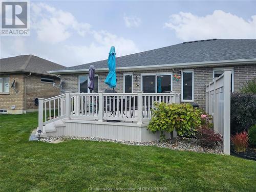 104 Cottage Place, Chatham, ON - Outdoor With Deck Patio Veranda