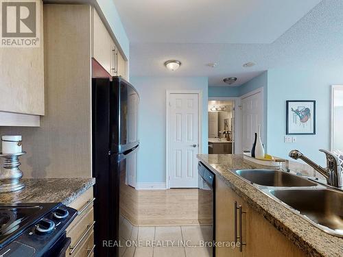 #528 -25 Greenview Ave, Toronto, ON - Indoor Photo Showing Kitchen With Double Sink
