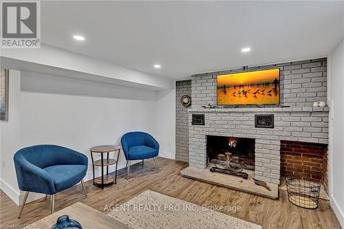 21 Oriole Road, Kawartha Lakes, ON - Indoor With Fireplace