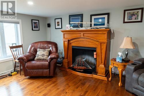 3 Jacob'S Lane, Fogo Island (Joe Batts Arm), NL - Indoor Photo Showing Living Room With Fireplace