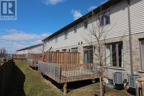 #62 -2070 Meadowgate Blvd, London, ON - Outdoor With Deck Patio Veranda With Exterior