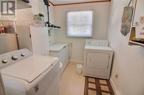 350 Gander Bay Road, Carmanville, NL - Indoor Photo Showing Laundry Room