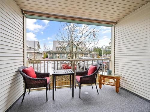 216-4971 Songbird Pl, Nanaimo, BC - Outdoor With Deck Patio Veranda With Exterior