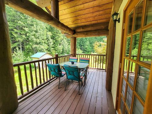 6511 Sproule Creek Road, Nelson, BC - Outdoor With Deck Patio Veranda With Exterior