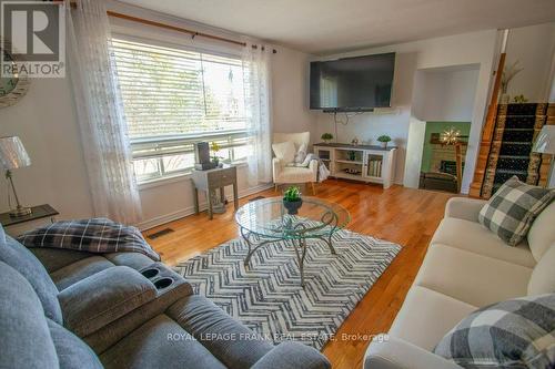 1 Hopkins Rd, Kawartha Lakes, ON - Indoor Photo Showing Living Room With Fireplace