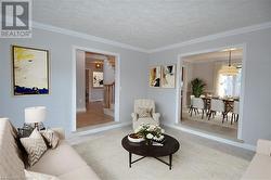 Living Room Looking into Dining Room Virtual SYage - 