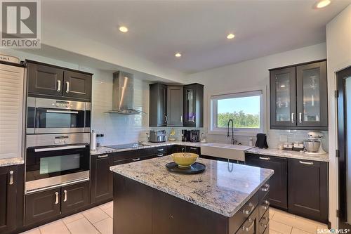Rm Of Prince Albert Acreage, Prince Albert Rm No. 461, SK - Indoor Photo Showing Kitchen With Upgraded Kitchen
