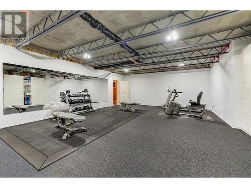 3137 Pinot Noir Place, West Kelowna, BC - Indoor Photo Showing Gym Room