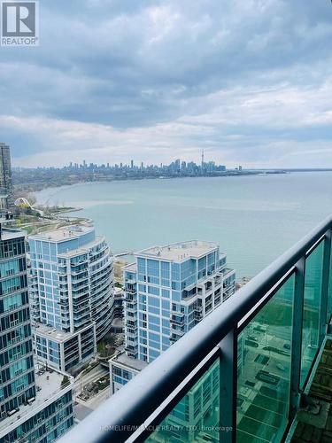2605 - 16 Brookers Lane, Toronto, ON - Outdoor With Body Of Water With Balcony With View