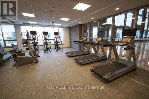 1007 - 360 Square One Drive, Mississauga, ON - Indoor Photo Showing Gym Room