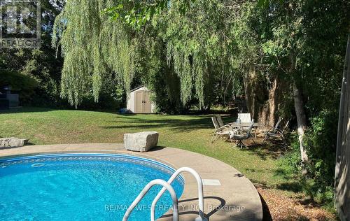 54 Boreham Circle, Brampton, ON - Outdoor With In Ground Pool With Backyard