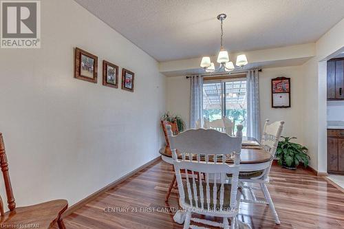 33374 Queen Street, North Middlesex, ON - Indoor Photo Showing Dining Room With Fireplace