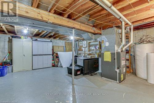 33374 Queen St, North Middlesex, ON - Indoor Photo Showing Basement