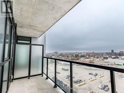 1011 - 108 Garment Street, Kitchener, ON - Outdoor With Balcony With View With Exterior