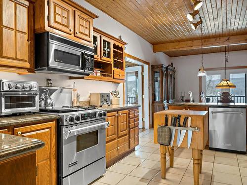 Kitchen - 92  - 94 Ch. Du Lac-Chaud, La Macaza, QC - Indoor Photo Showing Kitchen