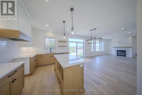 119 Timberwalk Trail, Middlesex Centre (Ilderton), ON - Indoor Photo Showing Kitchen With Upgraded Kitchen