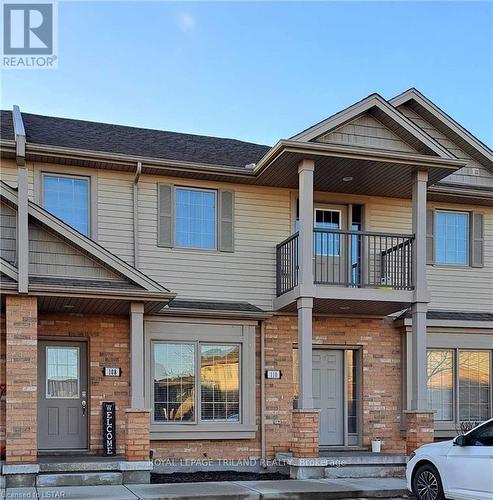 #108 -3320 Meadowgate Blvd, London, ON - Outdoor With Balcony With Facade