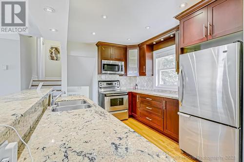 117 Grant Blvd, Hamilton, ON - Indoor Photo Showing Kitchen With Double Sink