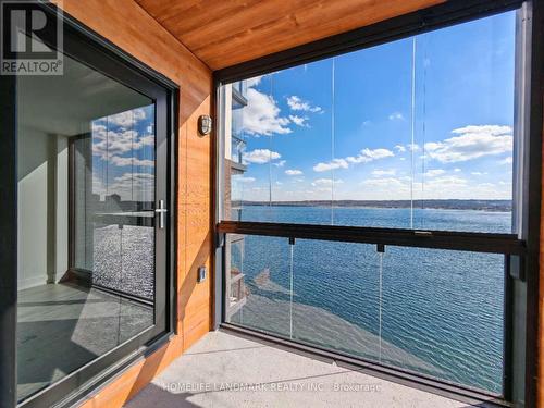 #710 -185 Dunlop St E, Barrie, ON -  With Body Of Water With Balcony With View With Exterior