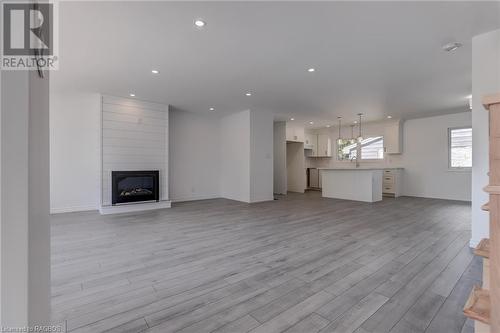 80 Loucks Lane, Chatsworth, ON - Indoor Photo Showing Living Room With Fireplace