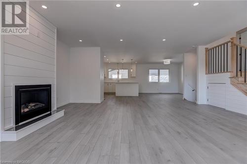 80 Loucks Lane, Chatsworth, ON - Indoor Photo Showing Living Room With Fireplace