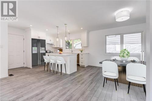 Virtually Staged - 80 Loucks Lane, Chatsworth, ON - Indoor Photo Showing Dining Room