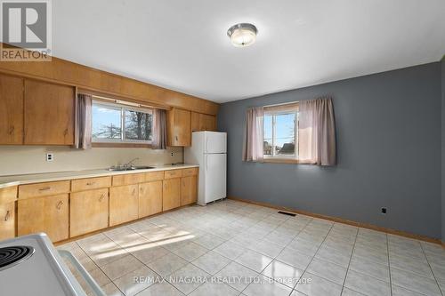 219 Central Ave, Fort Erie, ON - Indoor Photo Showing Kitchen With Double Sink