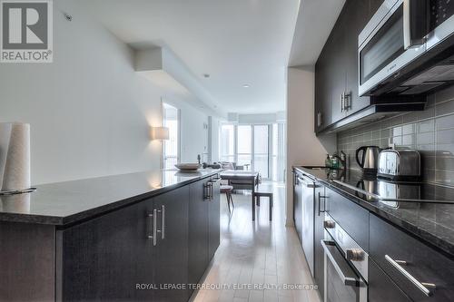 #1701 -1 The Esplanade Dr, Toronto, ON - Indoor Photo Showing Kitchen With Upgraded Kitchen