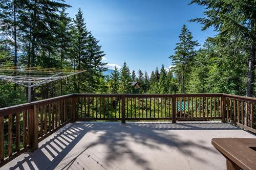 6040 Pine Ridge Road, Kaslo, BC - Outdoor With Deck Patio Veranda