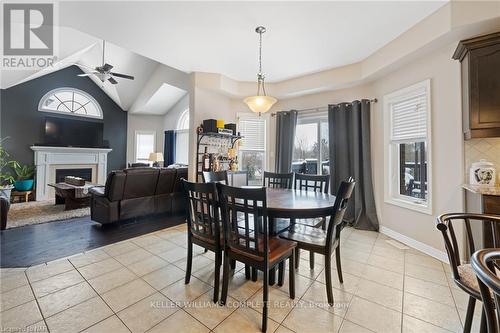 471 Carrie Avenue, Fort Erie, ON - Indoor Photo Showing Dining Room With Fireplace