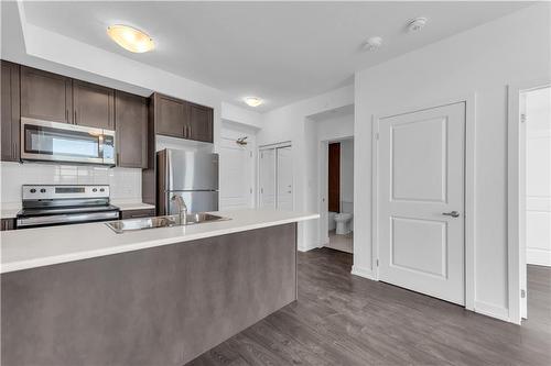 460 Dundas Street E|Unit #308, Waterdown, ON - Indoor Photo Showing Kitchen With Double Sink