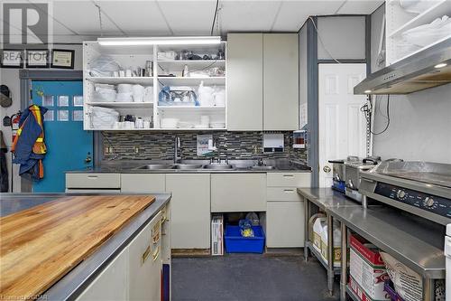90 Trafalgar Road, Hillsburgh, ON - Indoor Photo Showing Kitchen With Double Sink