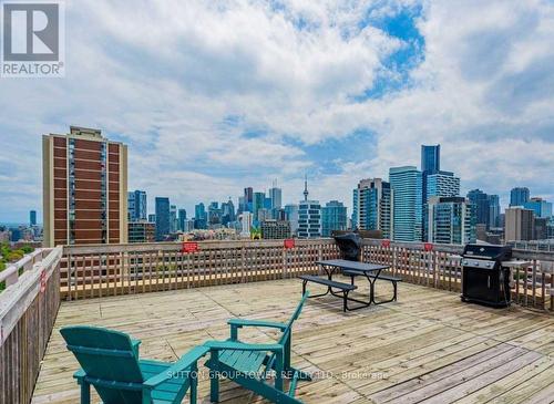 #612 -15 Maitland Pl, Toronto, ON - Outdoor With Deck Patio Veranda