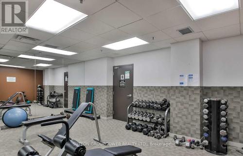 612 - 15 Maitland Place, Toronto, ON - Indoor Photo Showing Gym Room