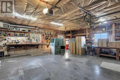 754755 Highway 53 Highway, Woodstock, ON - Indoor Photo Showing Garage