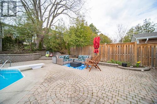 878 Silver Birch Tr, Mississauga, ON - Outdoor With In Ground Pool