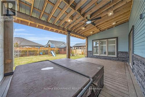 74 Oakdale Boulevard, West Lincoln, ON - Outdoor With Deck Patio Veranda With Exterior