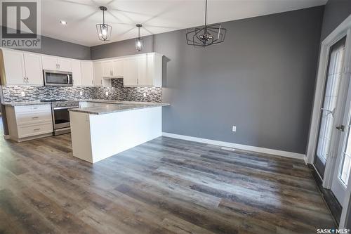 C 300 2Nd Street E, Meota, SK - Indoor Photo Showing Kitchen With Upgraded Kitchen