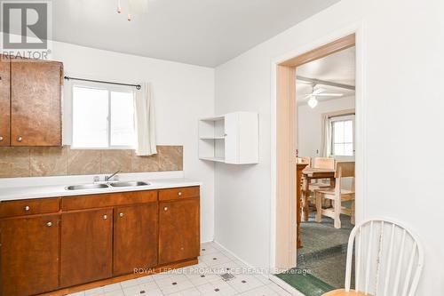93 Forsyth St, Marmora And Lake, ON - Indoor Photo Showing Kitchen With Double Sink