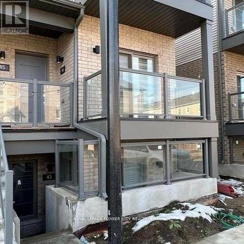#56 -205 West Oak Tr, Kitchener, ON - Outdoor With Balcony