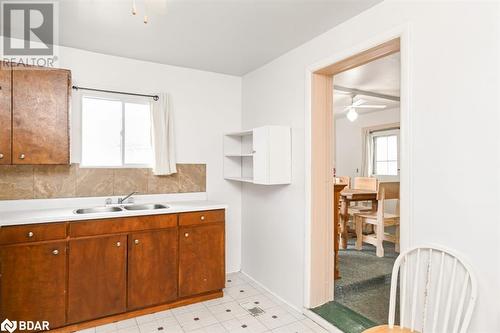 93 Forsythe Street, Marmora, ON - Indoor Photo Showing Kitchen With Double Sink