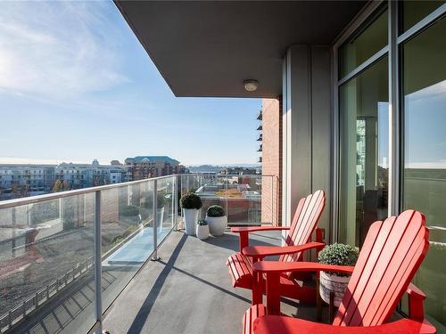310-100 Saghalie Rd, Victoria, BC - Outdoor With Balcony With View With Exterior